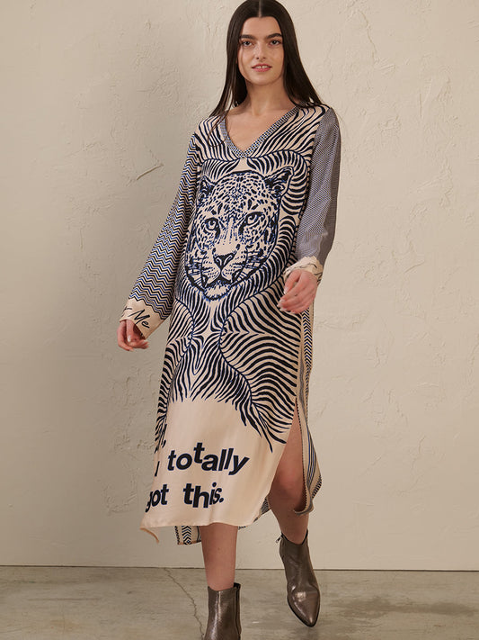 Eve Tiger Print Dress