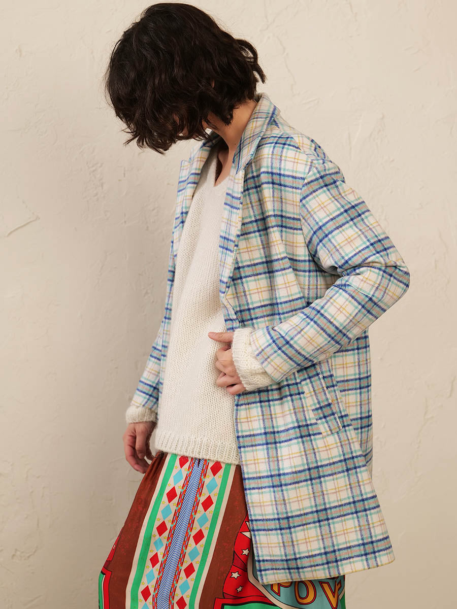 Jolie Power Plaid Jacket