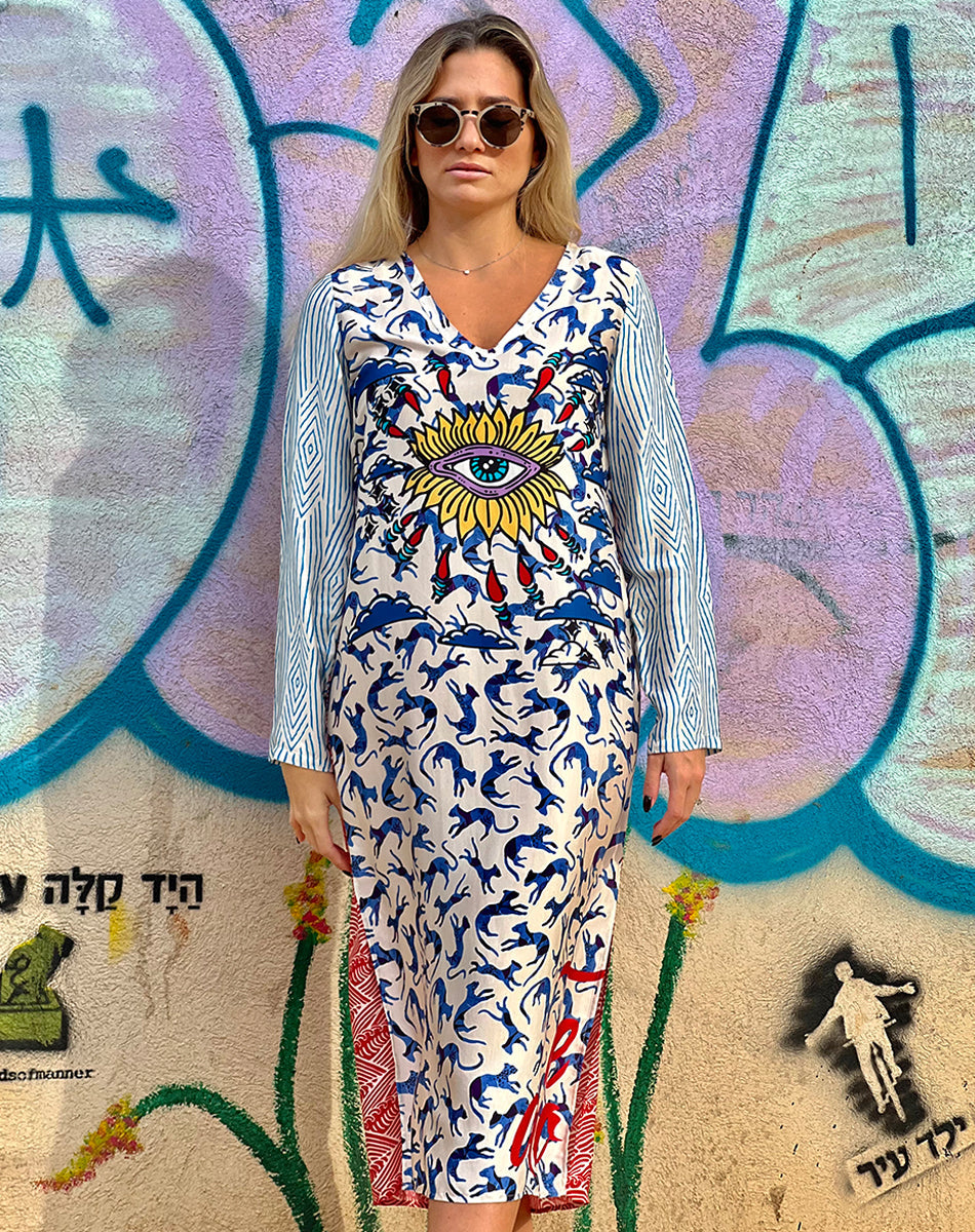 Eve Eye on Me Print Dress