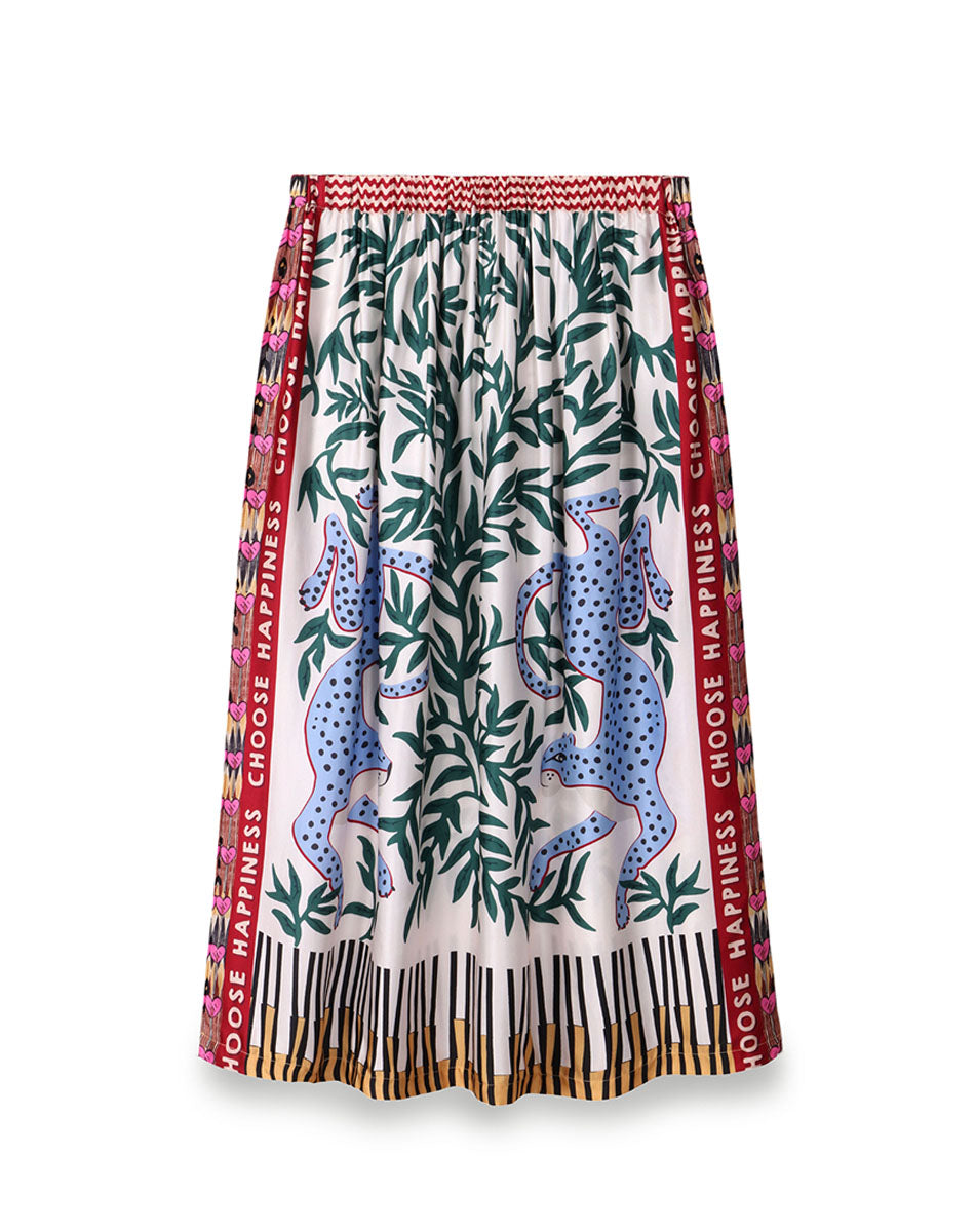 Hailey Printed Skirt