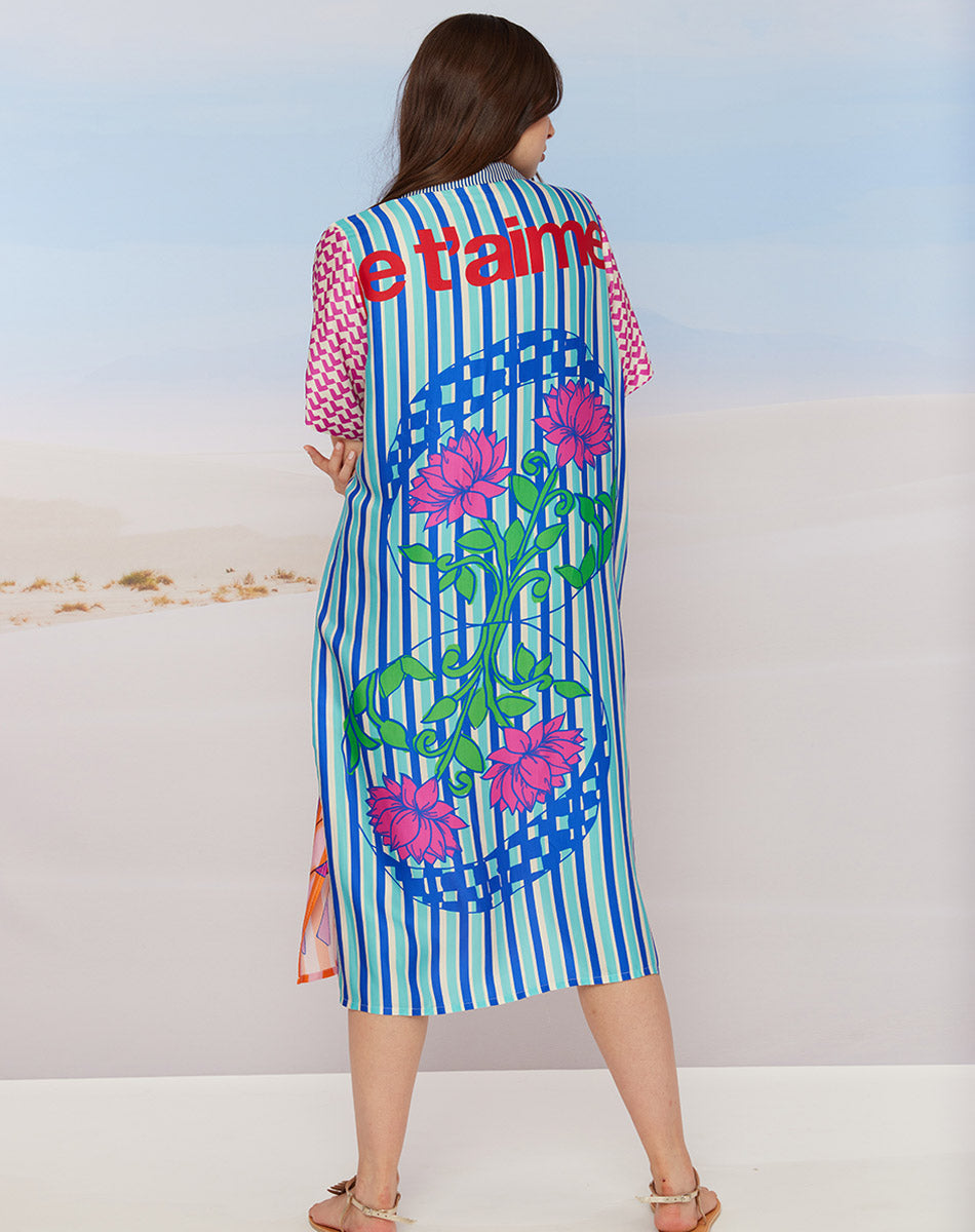 Charlotte Rangoli Shirt Dress