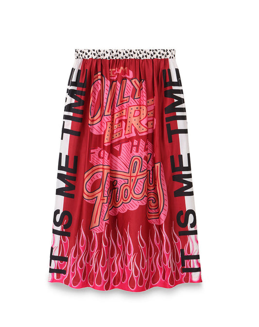 Hailey Printed Skirt