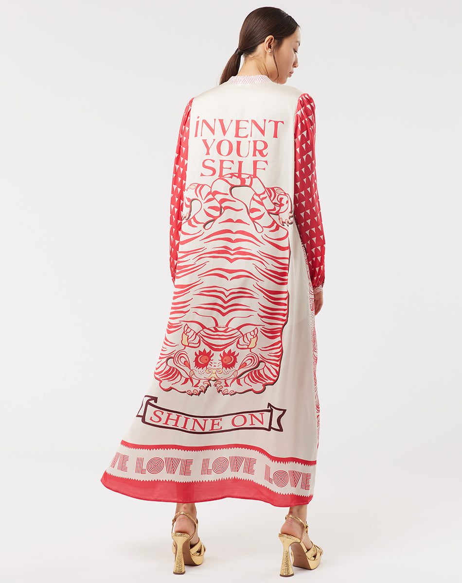 Maya Maxi Rouge Dress