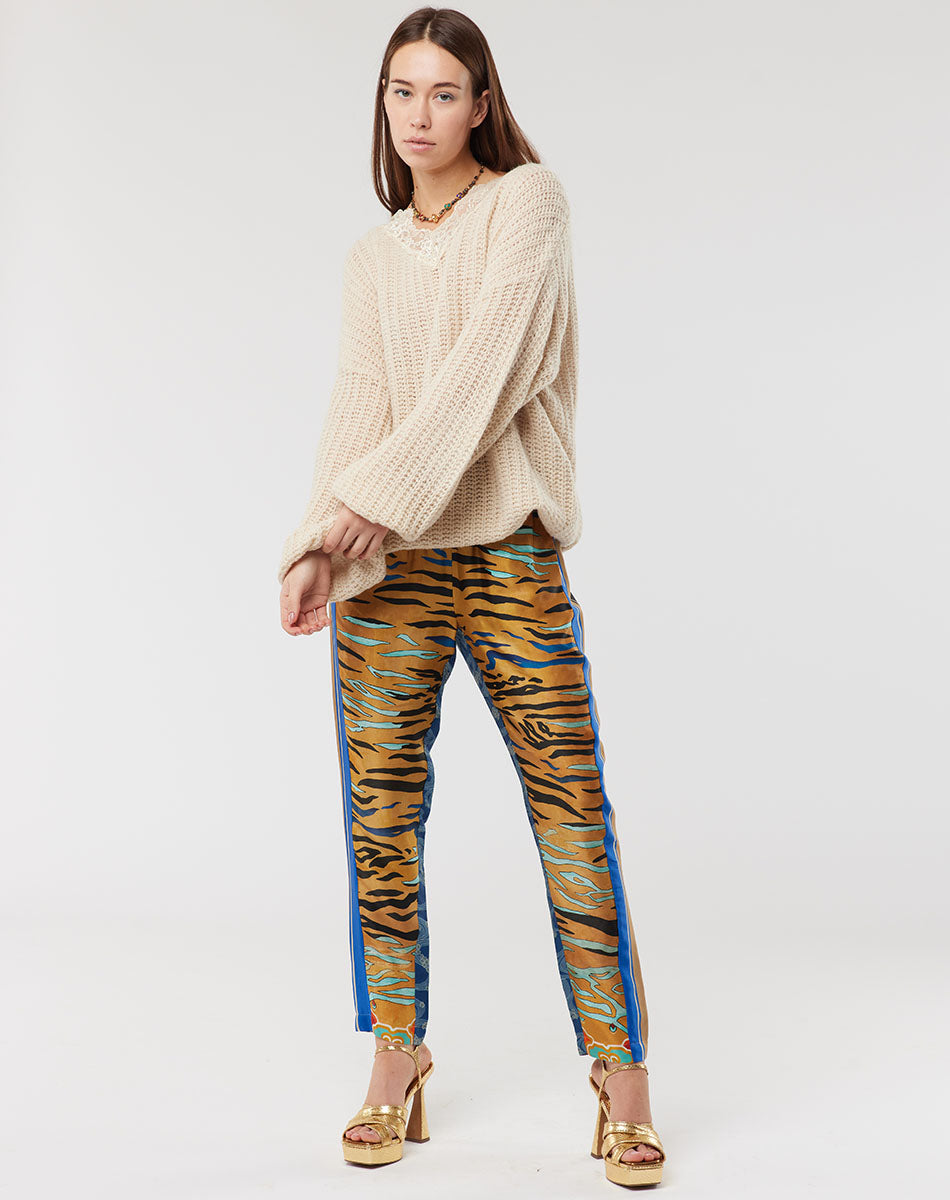 Ember Track Tapered Oriental Pants