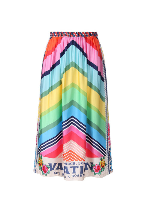 Alexa Printed Skirt