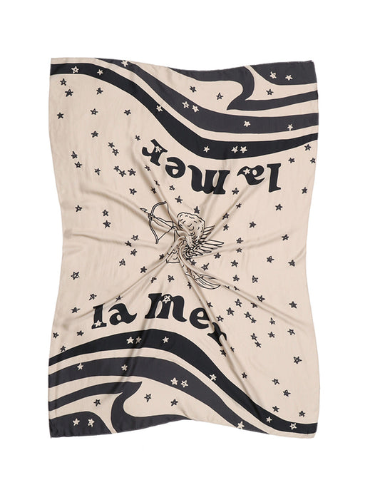 Lucy Printed Mermaid Scarf