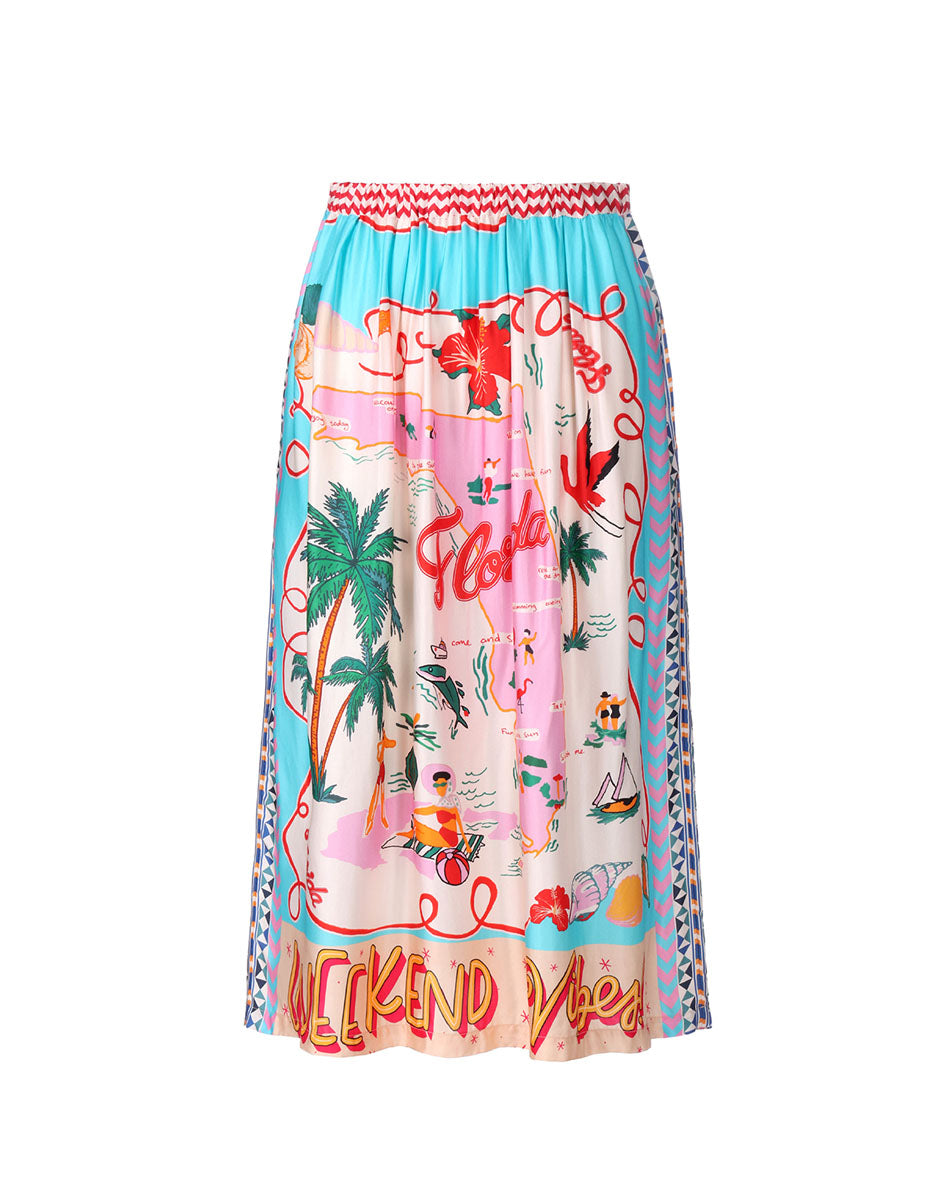 Alexa Printed Skirt