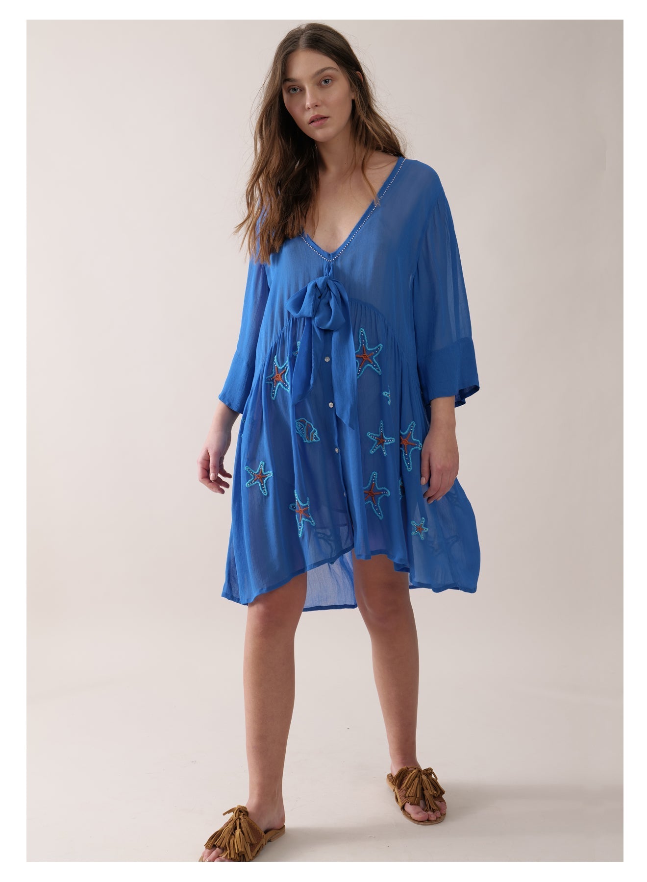 Electra Blue Mini Dress