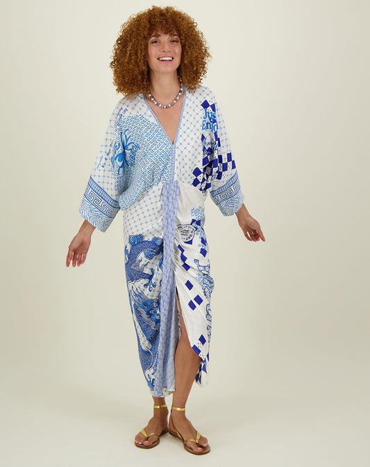 Sophia Kimono Amalfi Dress