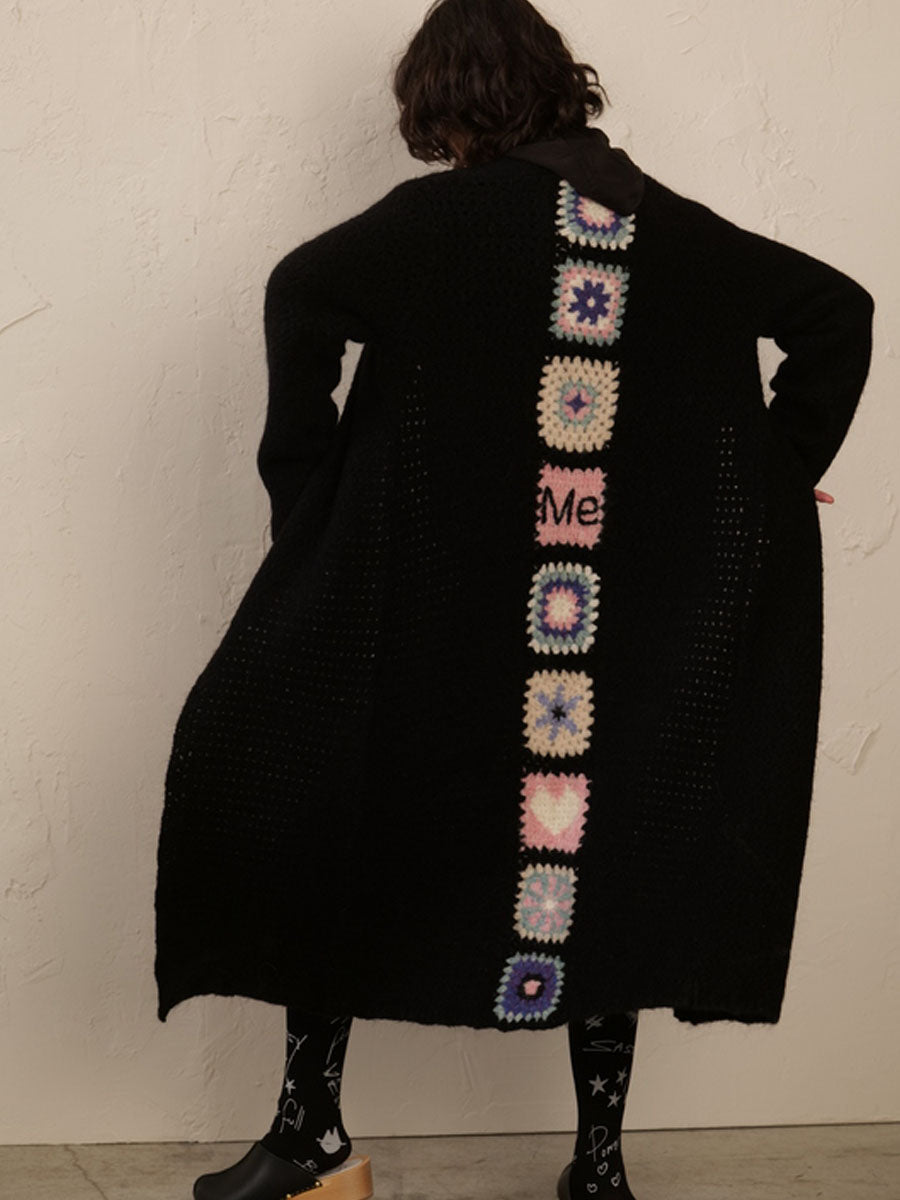 Francesca Black Cardigan