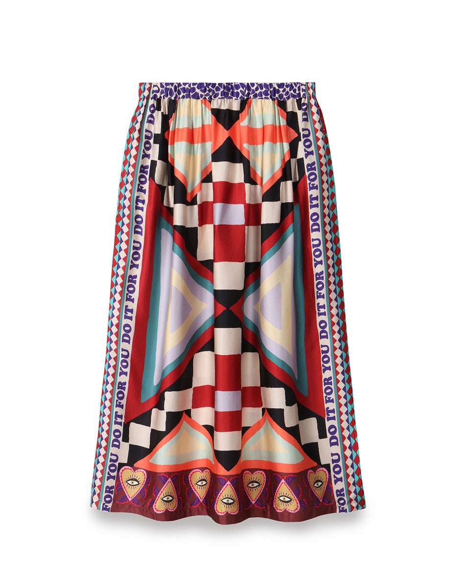 Joy Lover Printed Skirt