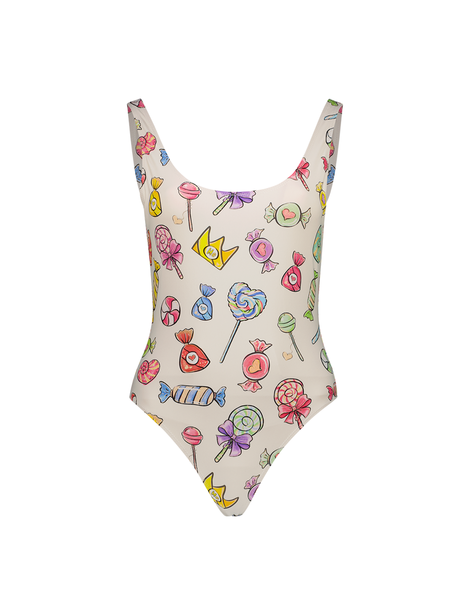 Tessa Candy Printed Swimsuit