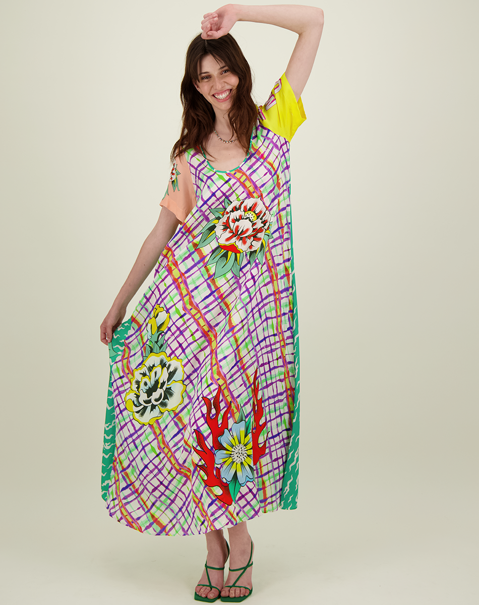 Vera Maxi Artisan Dress