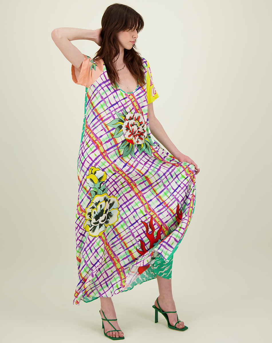 Vera Maxi Artisan Dress