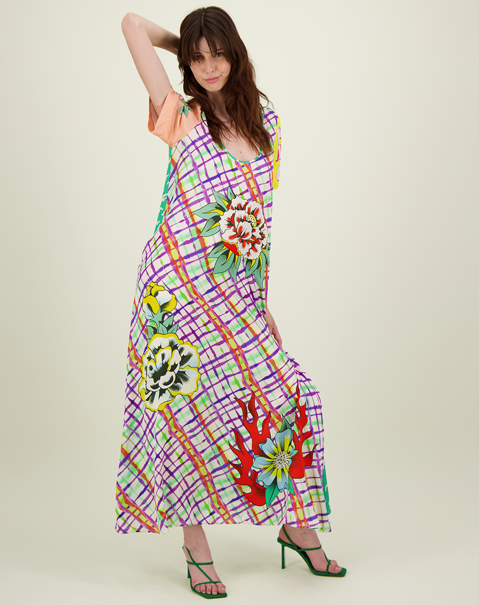 Vera Maxi Artisan Dress