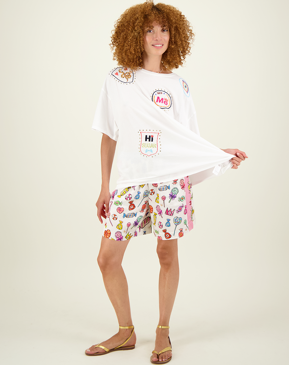 Eleanor Candy Bermuda Shorts